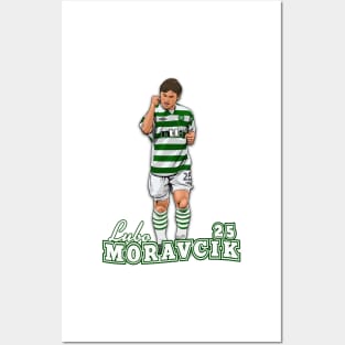 Lubo Moravcik Glasgow Celtic FC Posters and Art